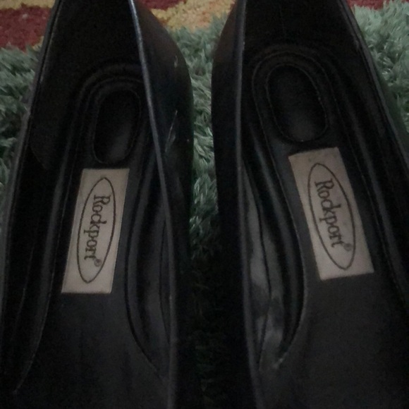 rockport navy blue shoes